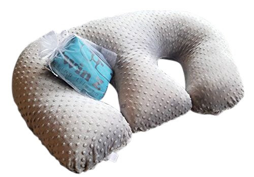Twin Z Pillow The 6 uses in 1 Twin Pillow ! Grey Plus Free Travel Bag! | Amazon (US)