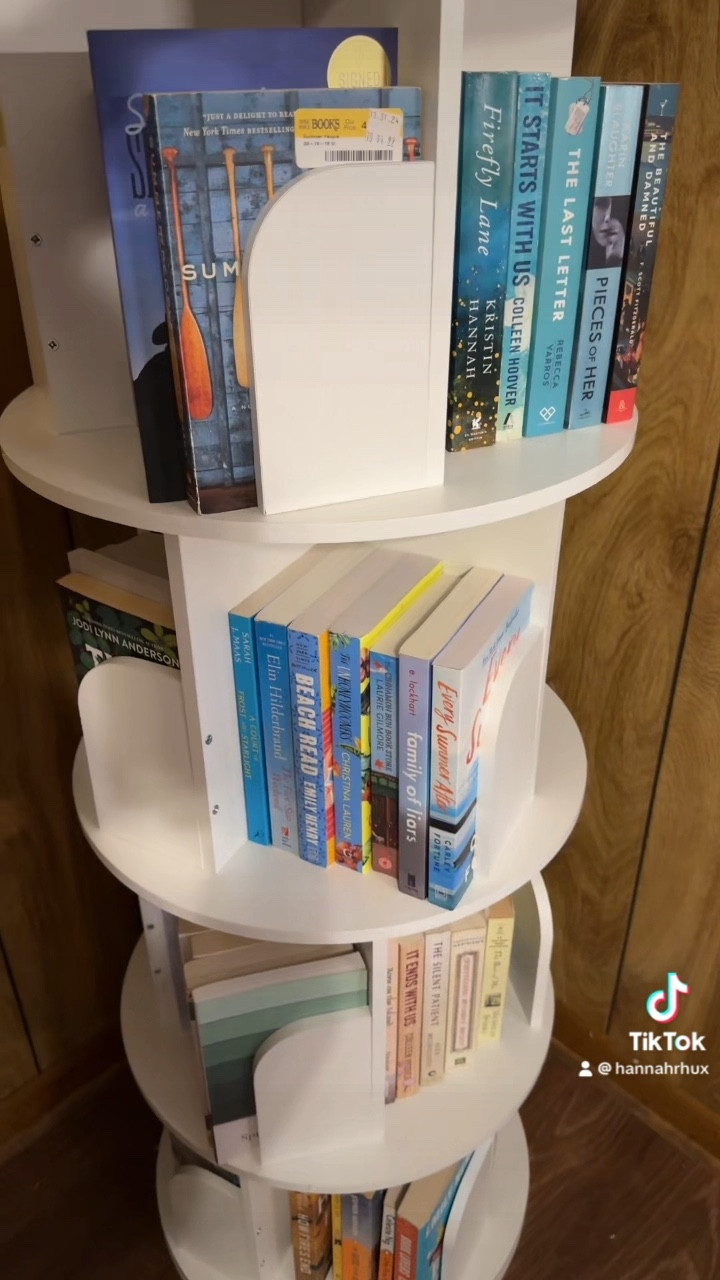 Christmas gift ideas for the book girlies! Rotating bookcase holds nearly 100 books!

#LTKVideo #LTKGiftGuide #LTKHoliday