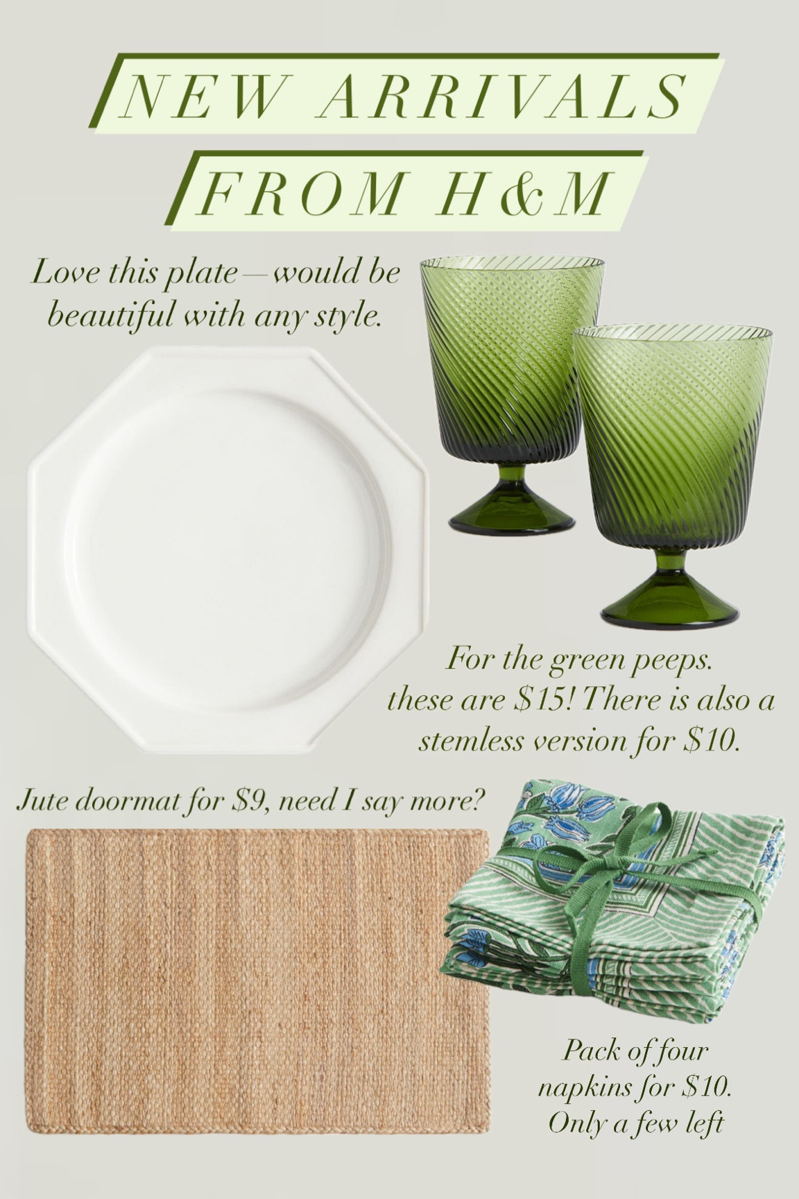 So many cute prefall and classic home finds from H&M. 

#LTKFindsUnder50 #LTKHome