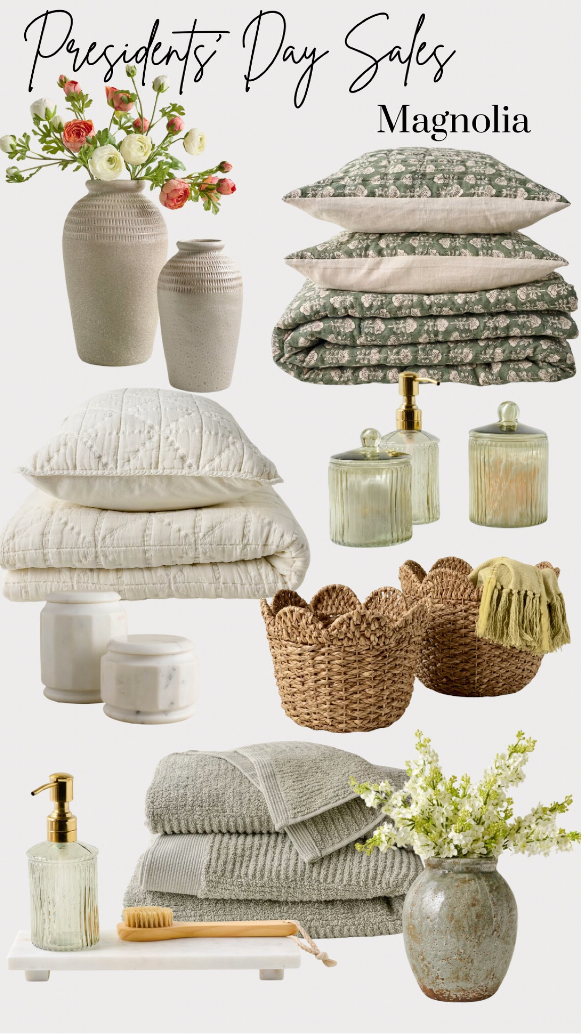 Presidents’ Day sale at Magnoliaa

#LTKHome #LTKSaleAlert