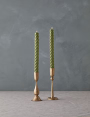 Rope Taper Candles (Set of 2) | Lulu and Georgia 