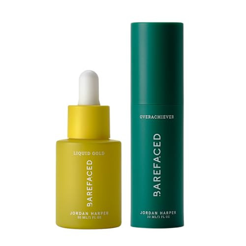 Barefaced Serum Duo - Liquid Gold & Overachiever to Hydrate, Improve Skin Firmness, & Strengthen Skin Barrier | Amazon (US)