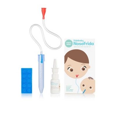 Fridababy Baby Nasal Aspirator NoseFrida The Snotsucker All-Natural Saline Nasal Spray | Target