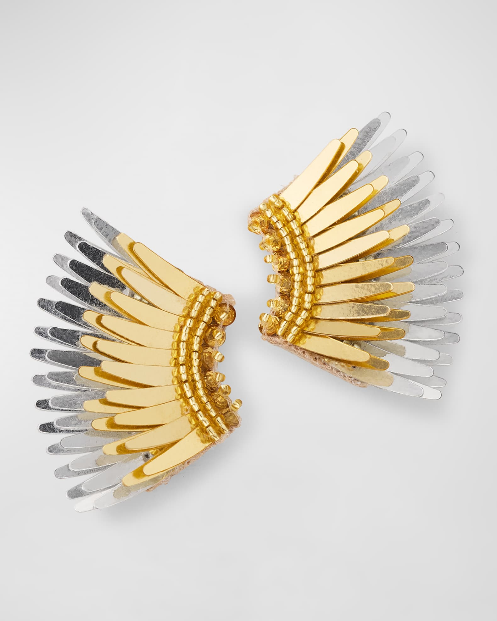 Mignonne Gavigan Mini Madeline Earrings, Gold/Silver | Neiman Marcus