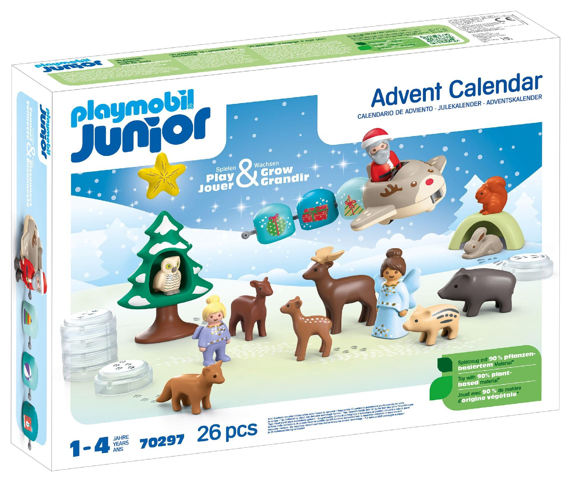 Playmobil Junior Advent Calendar: Snowy Christmas | Amazon (US)