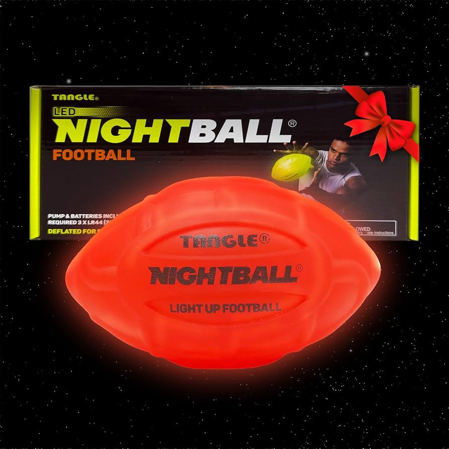 Glow in The Dark Nightball LED Football - Light up Football with Bright LED Lights - Kids and Adu... | Amazon (US)