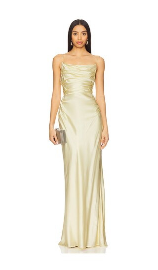 Scout Gown in Baby Yellow | Revolve Clothing (Global)