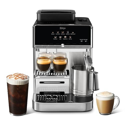 Ninja AutoBarista Fully Automatic Espresso, 10 Drink Options, AE1001 | Amazon (US)