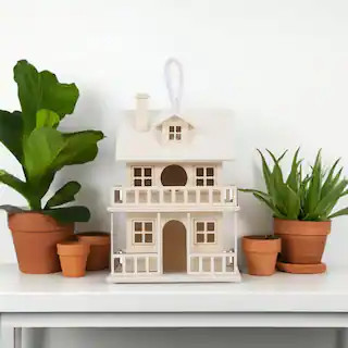 9" Wood 2-Story Birdhouse by Make Market® | Michaels | Michaels Stores