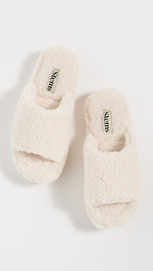 Stems Sherpa Slides | SHOPBOP | Shopbop