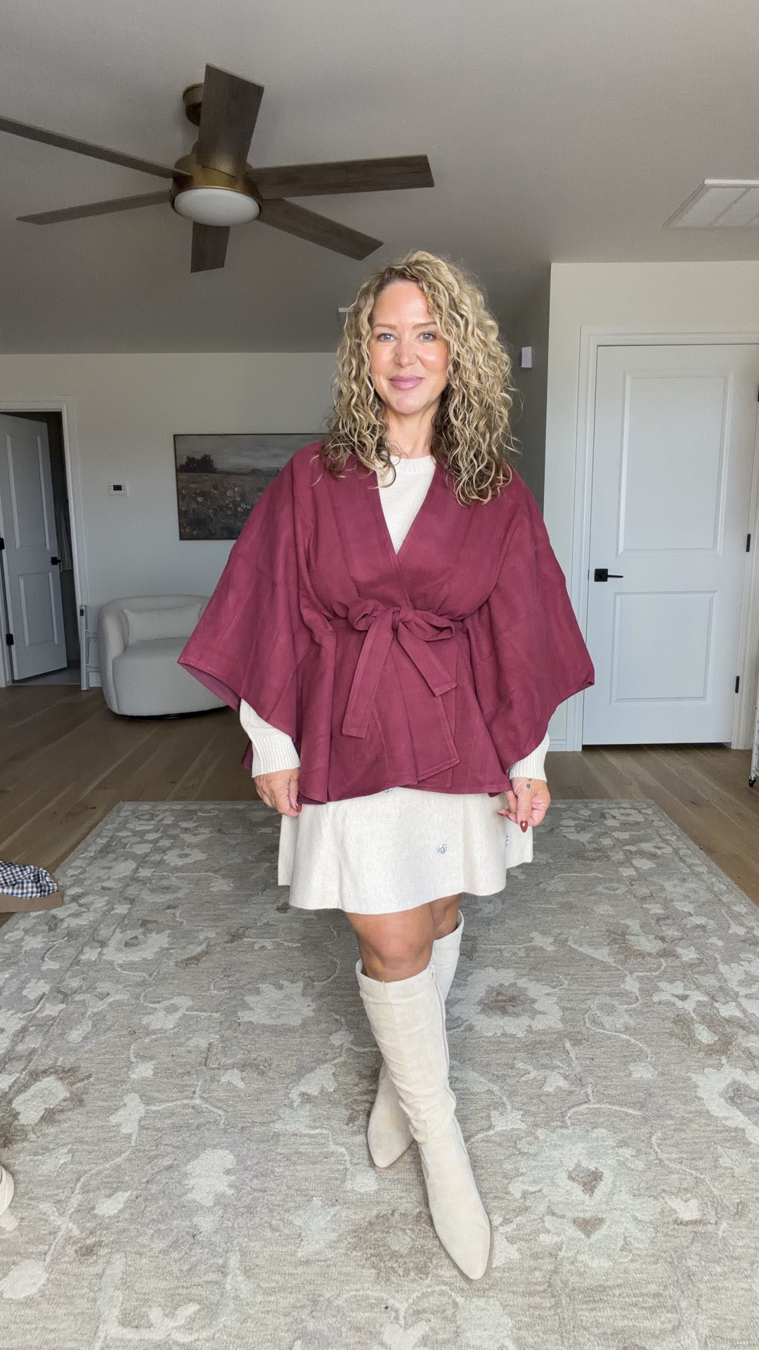 Size large in everything

#LTKOver40 #LTKMidsize #LTKPetite