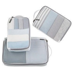 The Container Store® S/M/L Packing Cubes Translucent Set of 3 | The Container Store