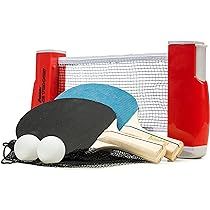 Franklin Sports Table Tennis to Go Portable Ping Pong Set - Table Top Ping Pong Net + (2) Paddles -  | Amazon (US)