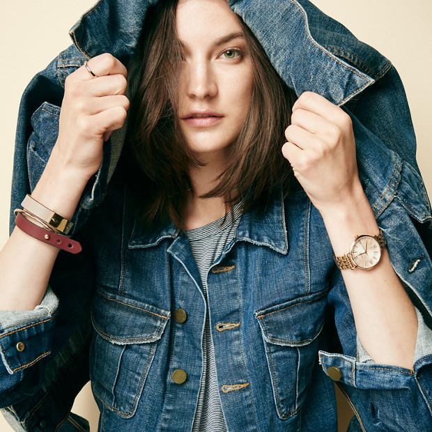 Jacqueline Rose-Tone Stainless Steel Watch | Shabby Apple