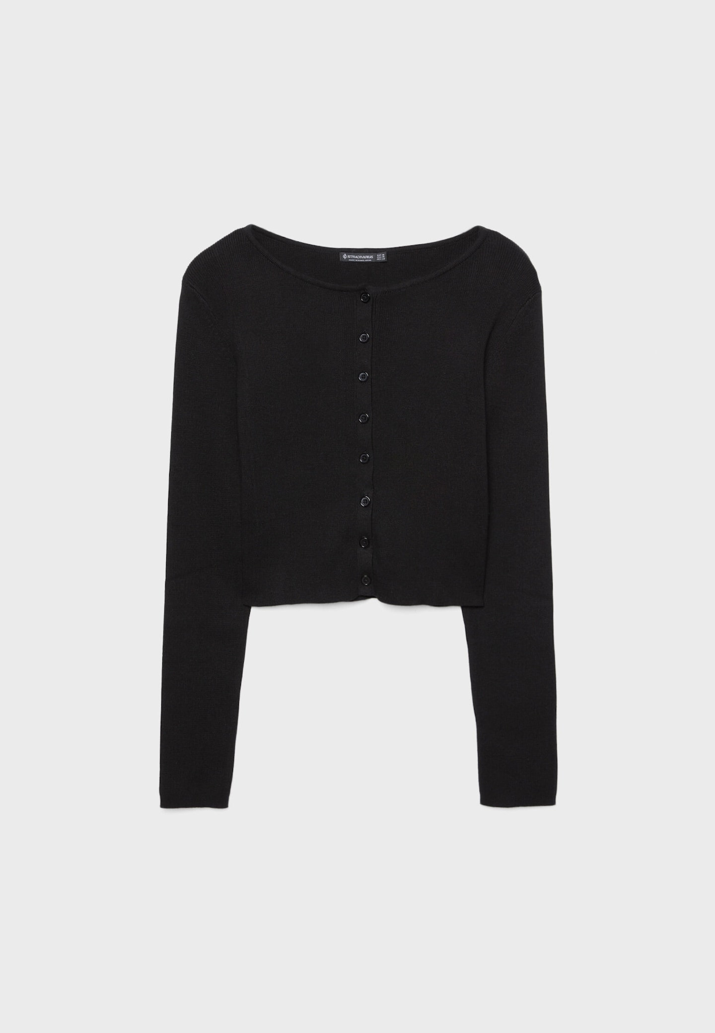 Button-up knit cardigan | Stradivarius (UK)