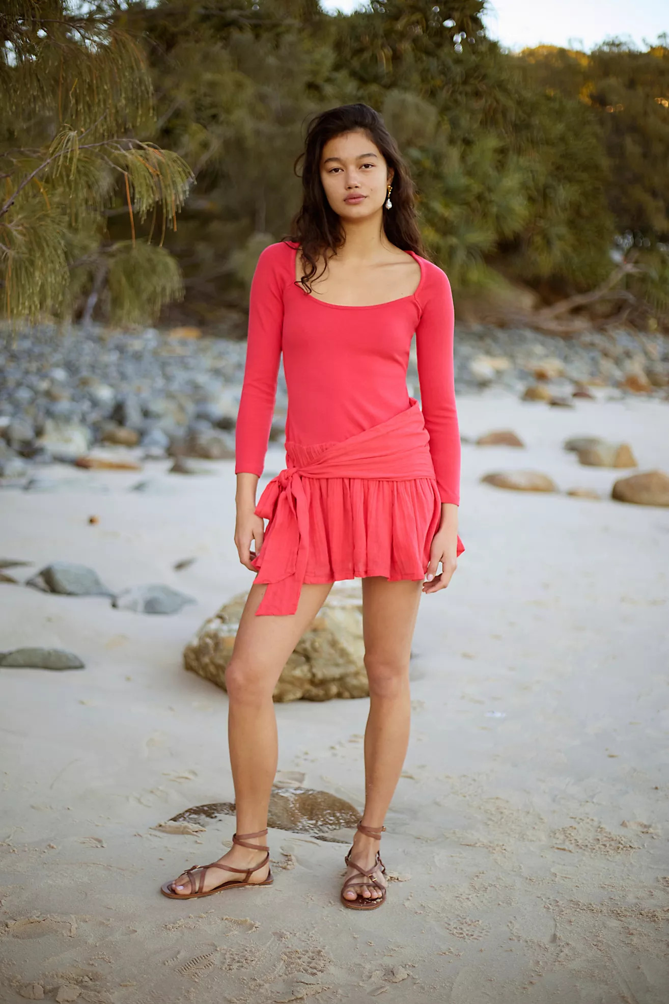 Lexi Drop-Waist Mini Dress | Free People (Global - UK&FR Excluded)