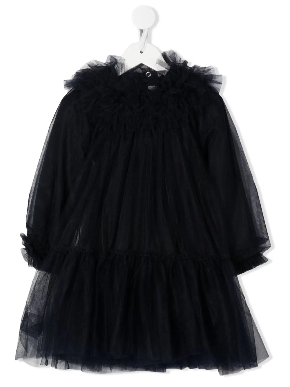 Monnalisa Ruffled Tulle Dress - Farfetch | Farfetch Global