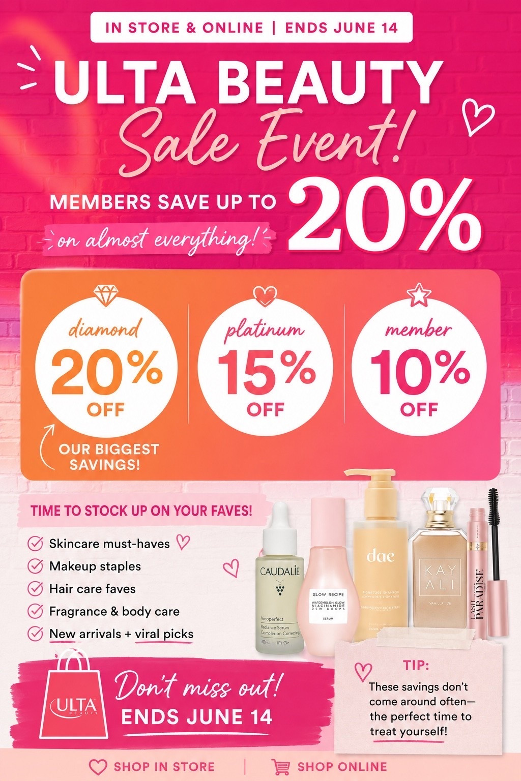 Ulta beauty sale use code MEMBERSAVINGS

#LTKselfcare #LTKU #LTKSaleAlert