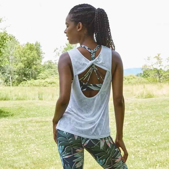 Women's Snakeskin Burnout Tank Top - JoyLab™ | Target