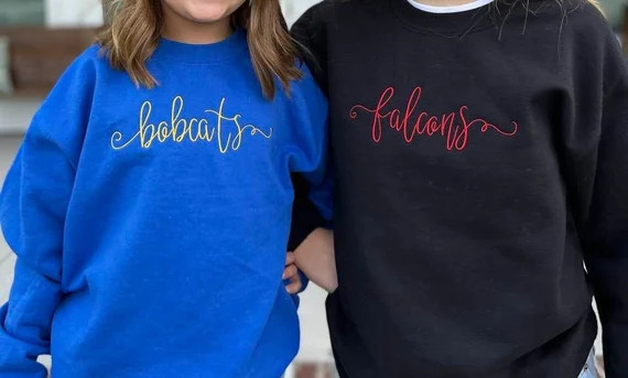 School Spirit Sweatshirts Custom Any Team - Etsy | Etsy (US)