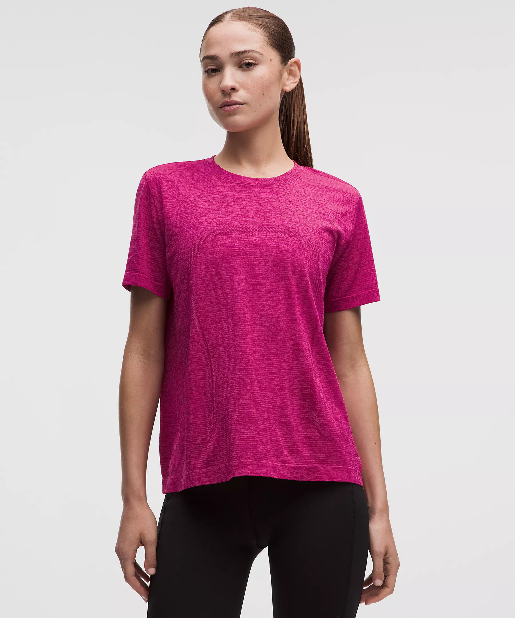 Swiftly Relaxed Short-Sleeve Shirt Hip Length | Lululemon (US)