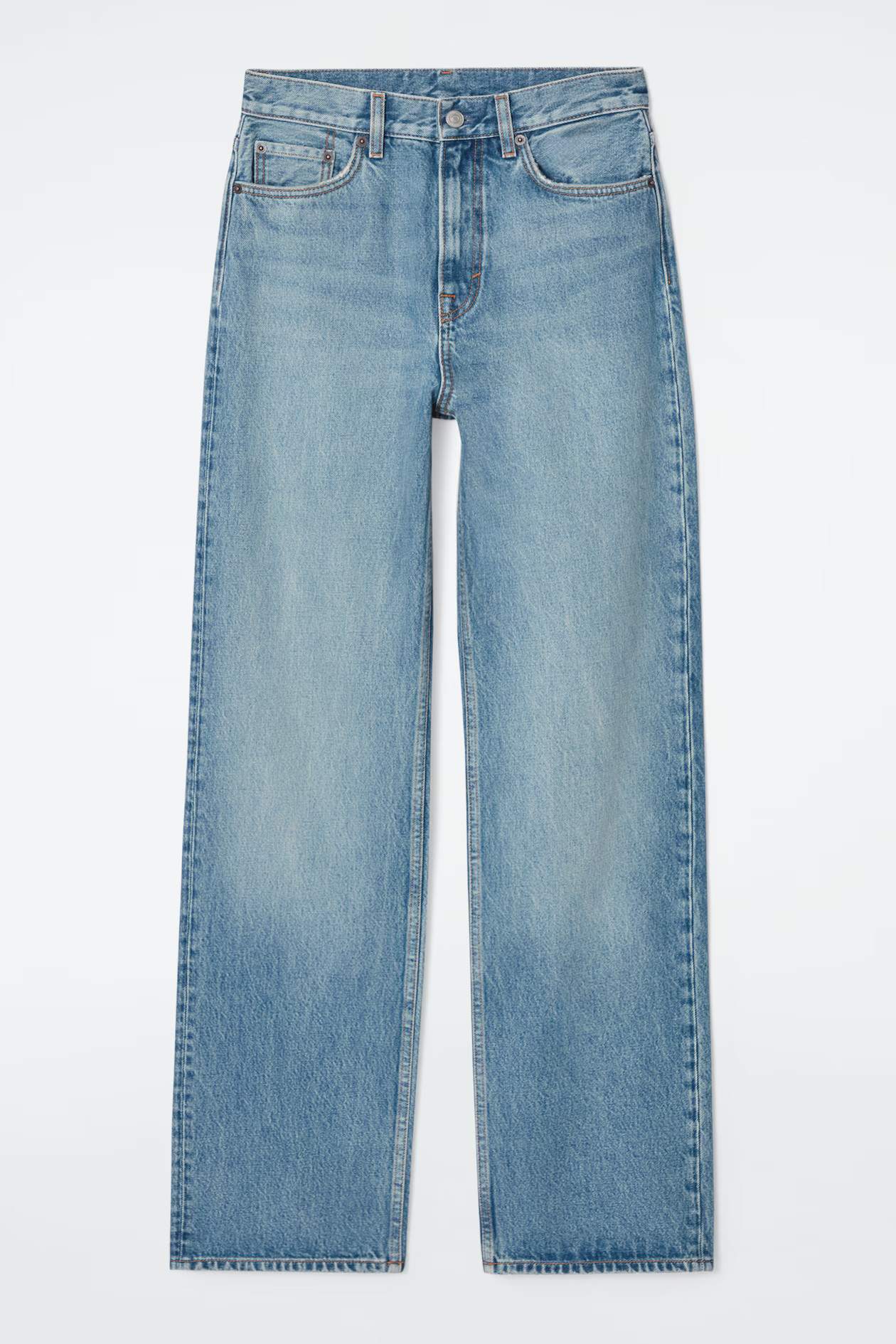 COLUMN STRAIGHT-LEG JEANS - LIGHT BLUE | COS GB | COS UK