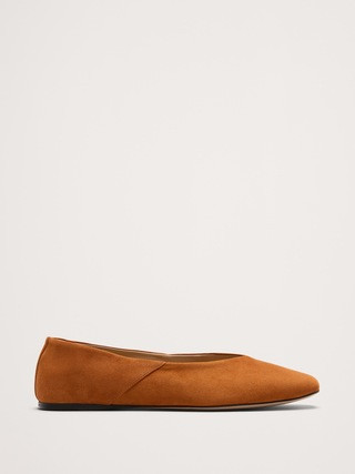Italian Leather Ballet Flat | Banana Republic (US)