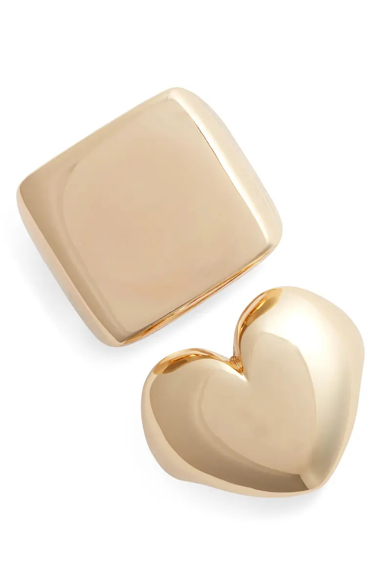 Open Edit Set of 2 Rings | Nordstrom | Nordstrom