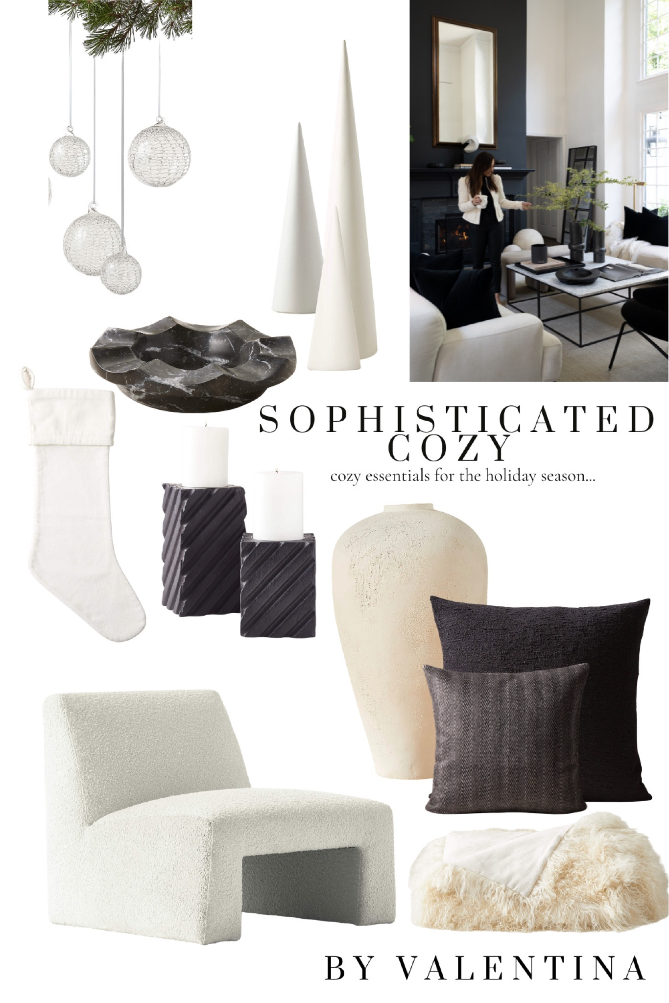 We have found so many beautiful faves at CB2 this season to create a festive and sophisticated holiday feel at home! XxV 

#LTKHoliday #LTKstyletip #LTKSeasonal