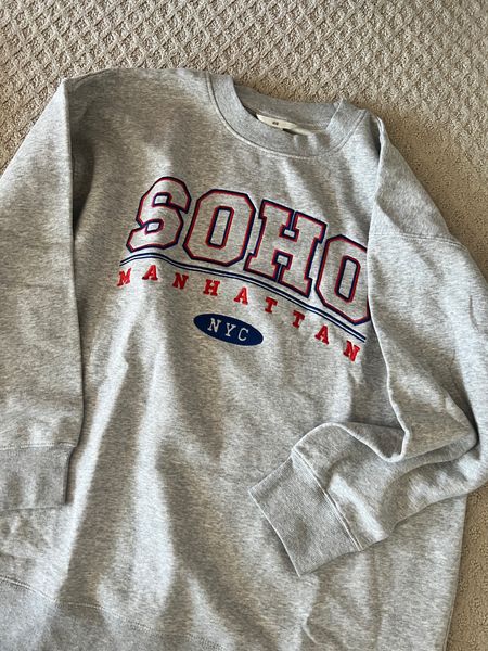 My latest obsession is crewneck sweatshirts - anyone else? Just bought this one from H&M and they are currently having a sale! Also linked the other items I purchased. #competition

#LTKunder50 #LTKFind #LTKsalealert