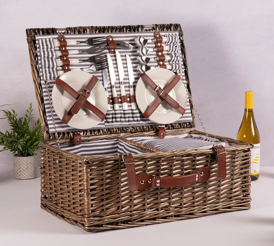 Providence Woven Picnic Baskets | Pottery Barn (US)