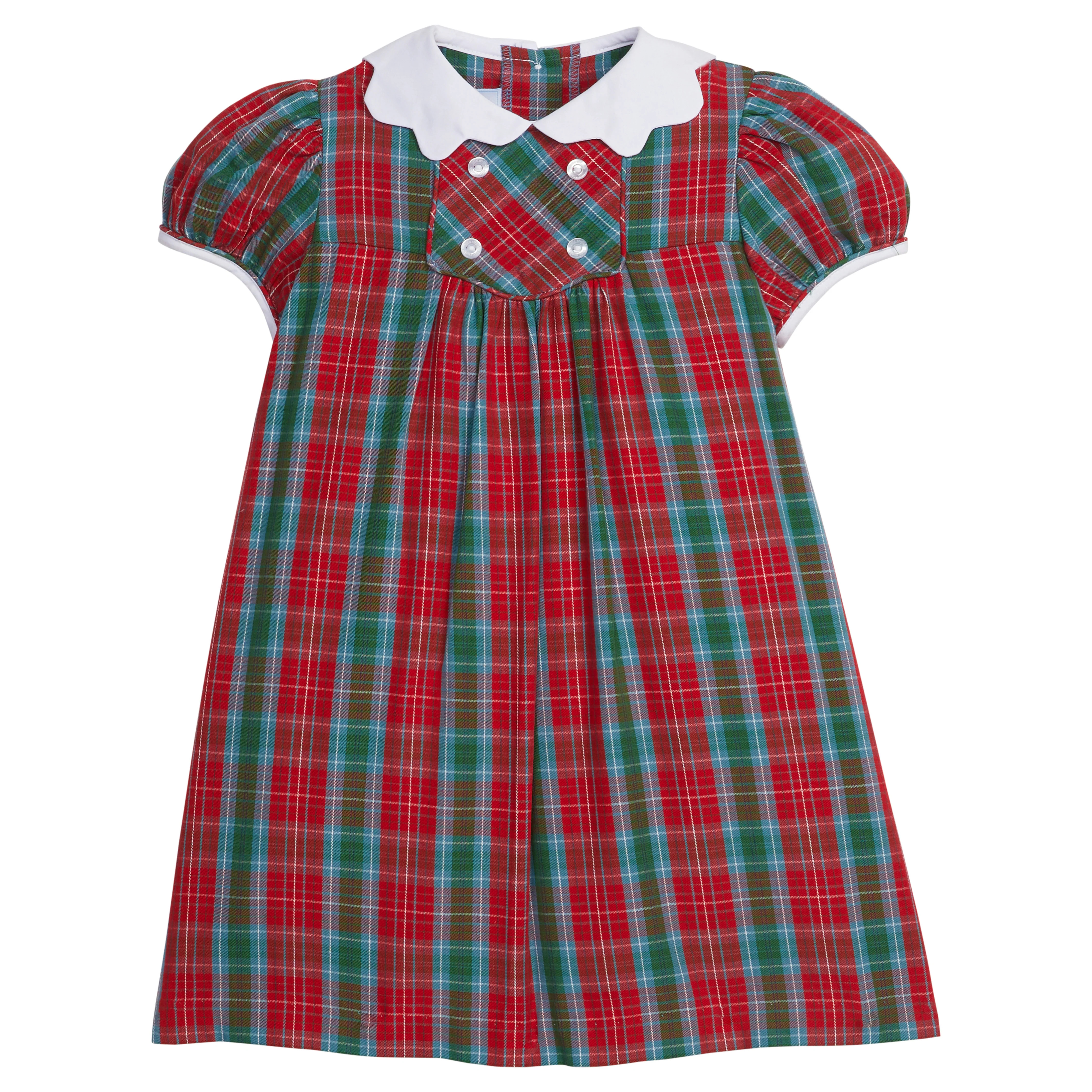 Fallon Dress - Highlands Tartan | Little English