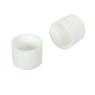 Everbilt 1-1/4 in. Long, 1-1/4 in. Width White Closet Rod End Caps(2-Pack) EH-WSTHDUS-355 - The H... | The Home Depot