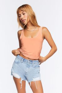 Retro Frayed Distressed Denim Shorts | Forever 21 (US)