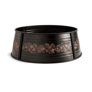 Embossed Metal Tree Collar | Grandin Road | Grandin Road