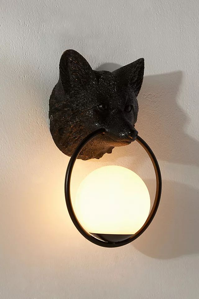 Woodland Fox Sconce | Anthropologie (US)