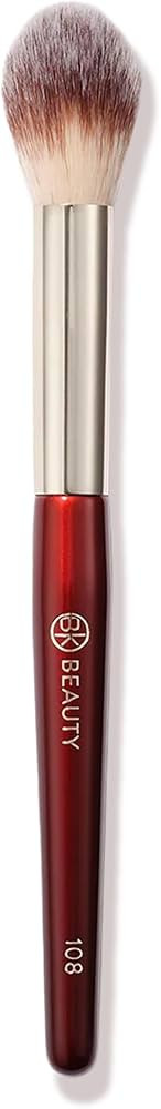 BK BEAUTY 108 PRECISION POWDER MAKEUP BRUSH – Pro-Designed Tapered Brush for Precise Under-Eye ... | Amazon (US)