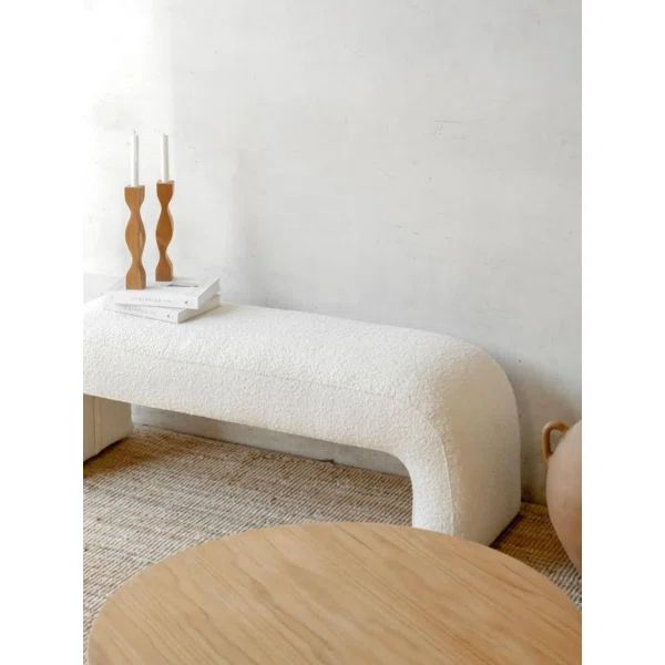 Anahlia Polyester Blend Upholstered Bench | Wayfair North America