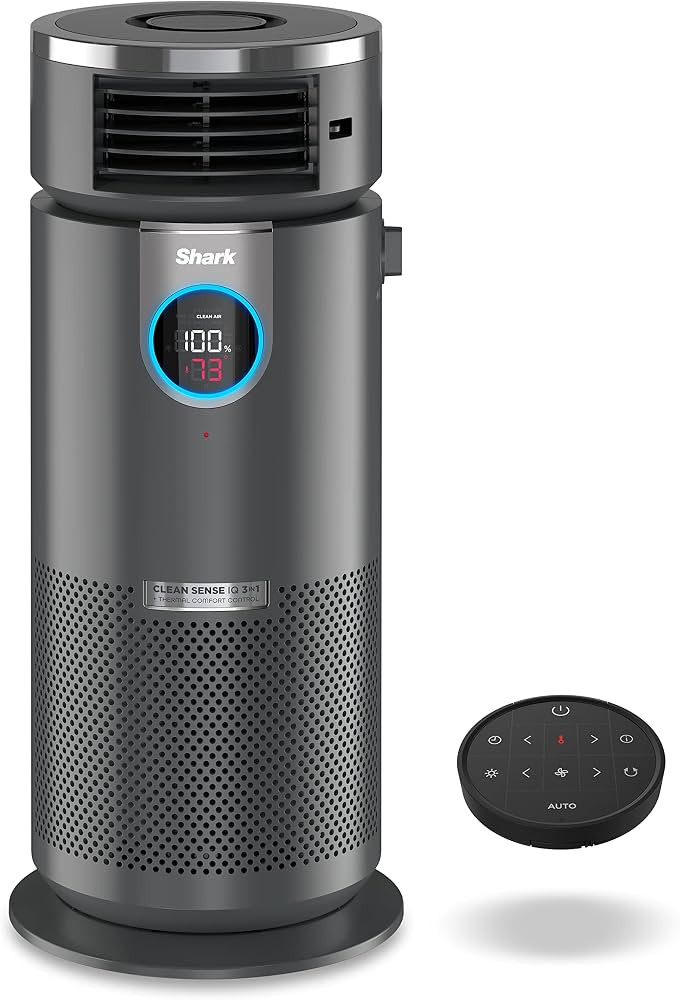 Shark 3 in 1 Air Purifiers for Home, Bedroom, or Office with HEPA Filter, Small Space Heater and ... | Amazon (US)