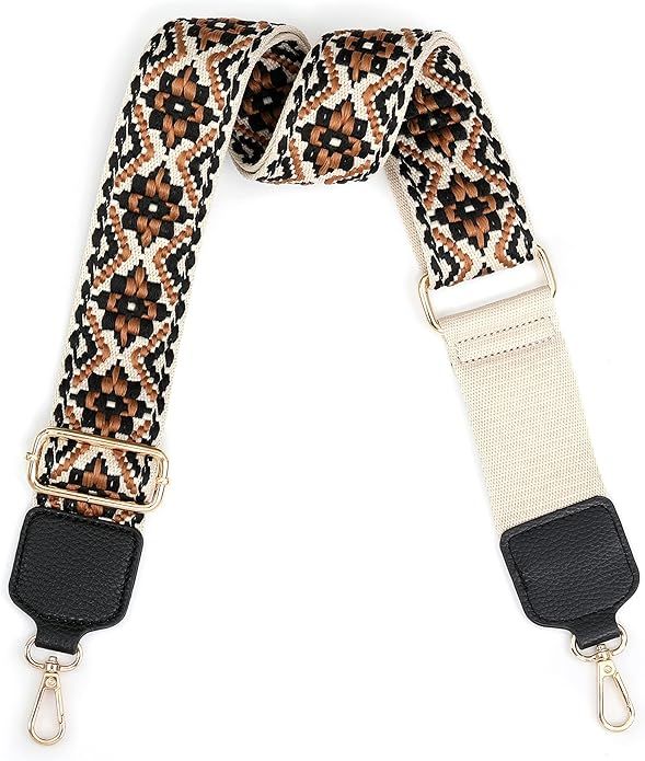 Montana West Purse Straps Crossbody Handbag Replacement Strap Adjustable Wide Straps Multicolor | Amazon (US)