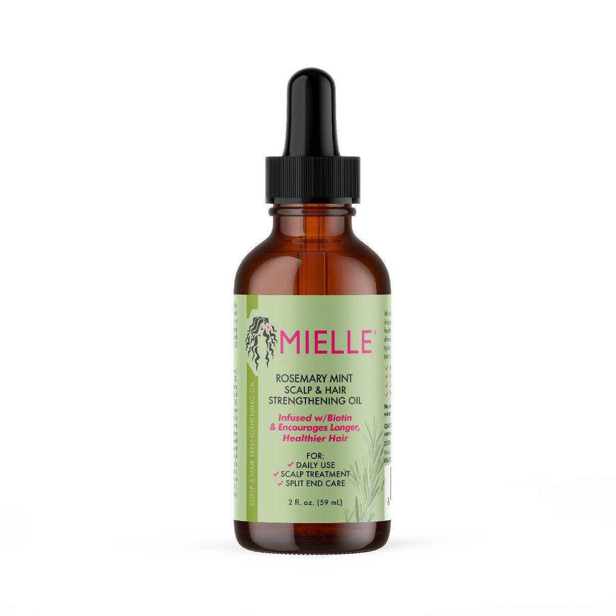 Mielle Organics Rosemary Mint Scalp & Strengthening Hair Oil  - 2 fl oz | Target