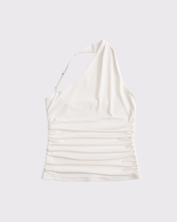 Women's Asymmetrical Strap Top | Women's Tops | Abercrombie.com | Abercrombie & Fitch (US)