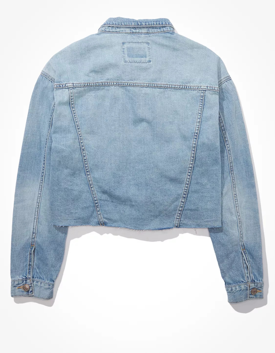 AE Cropped Denim Jacket | American Eagle Outfitters (US & CA)