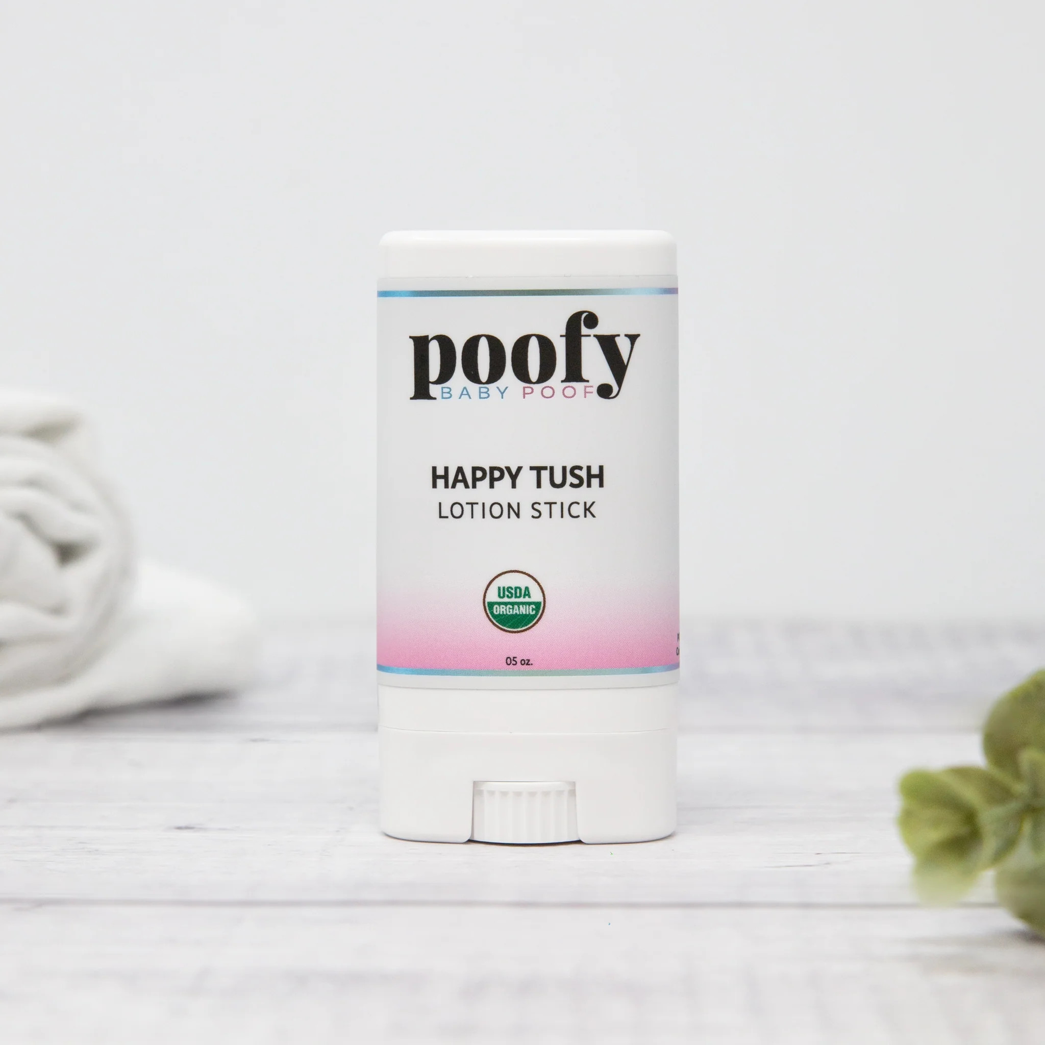 Happy Tush Lotion Stick Organic | Poofy Organics