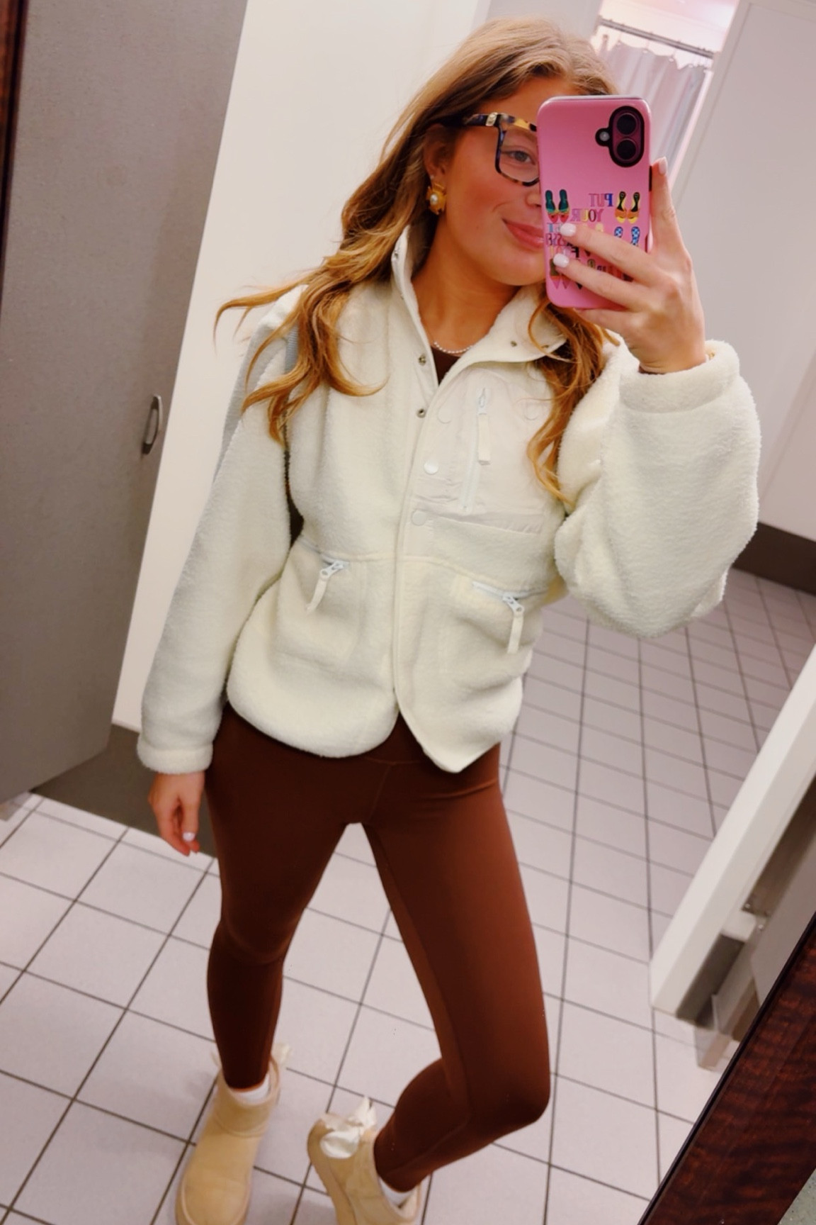 The best lulu and free people dupes! #amazon #lululemon #freepeople #amazonfinds #luludupe #freepeopledupe #leggings #matchingset #brown #espresso #pullover #fleece #neutrals #trendy #ootd #dupe #crzyoga 

#LTKActive #LTKFitness #LTKFindsUnder50