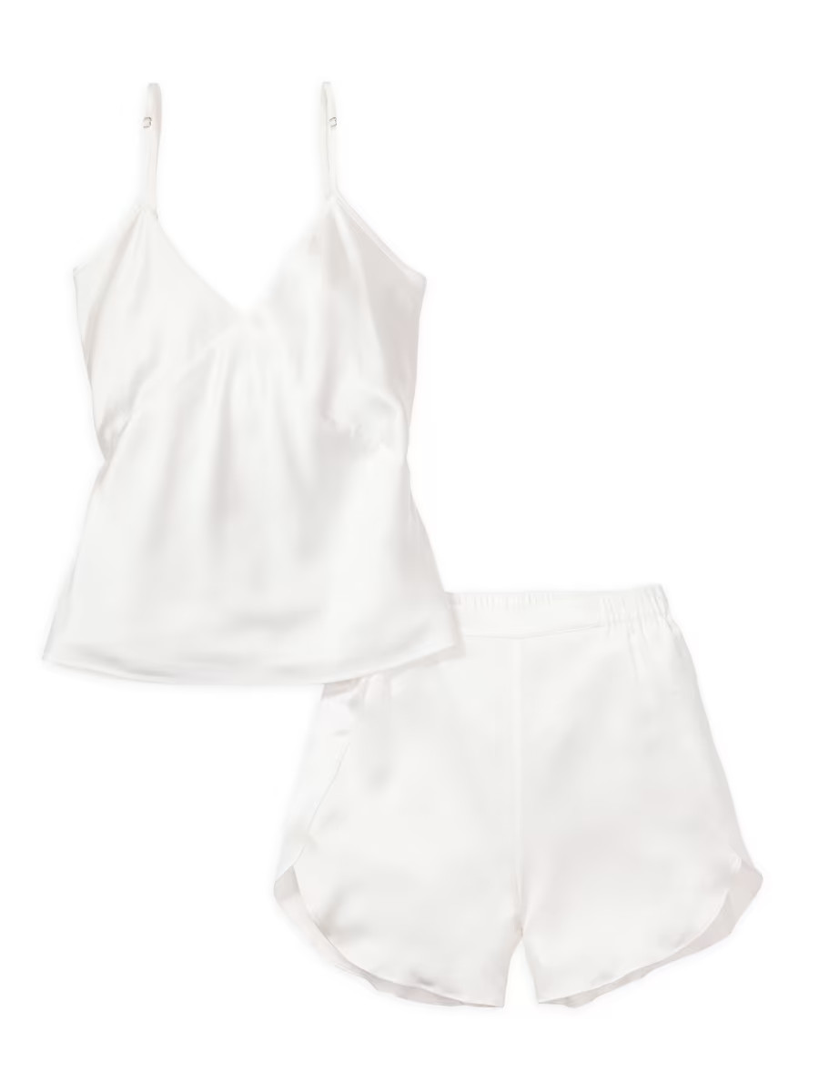 Silk Camisole Shorts Pajama Set | Saks Fifth Avenue