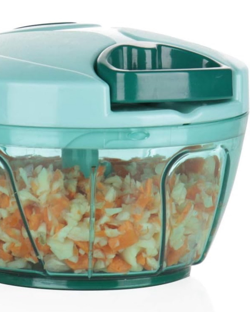 This little manual food processor has been a total game-changer in my kitchen! It’s compact, easy to clean, and chops onions, carrots, and more in seconds—no electricity needed. Perfect for meal prep, camping, or quick weeknight dinners. Linked on my LTK if you love kitchen gadgets that actually save time! Love this chopper!

#kitchen 

#LTKSaleAlert #LTKFindsUnder50 #LTKHome