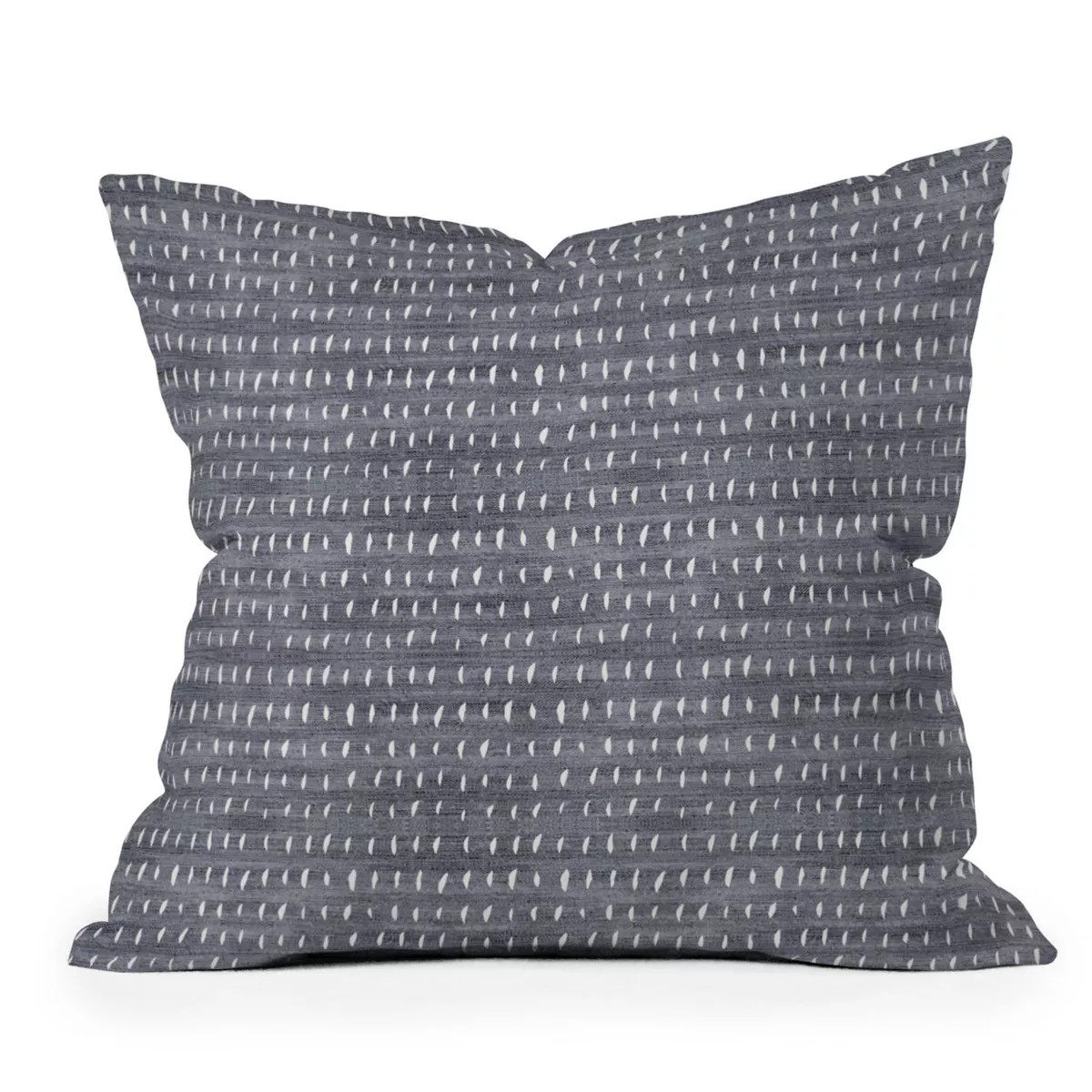 16" x 16" Holli Zollinger Bogo Rain Outdoor Throw Pillow Denim Blue - Deny Designs | Target