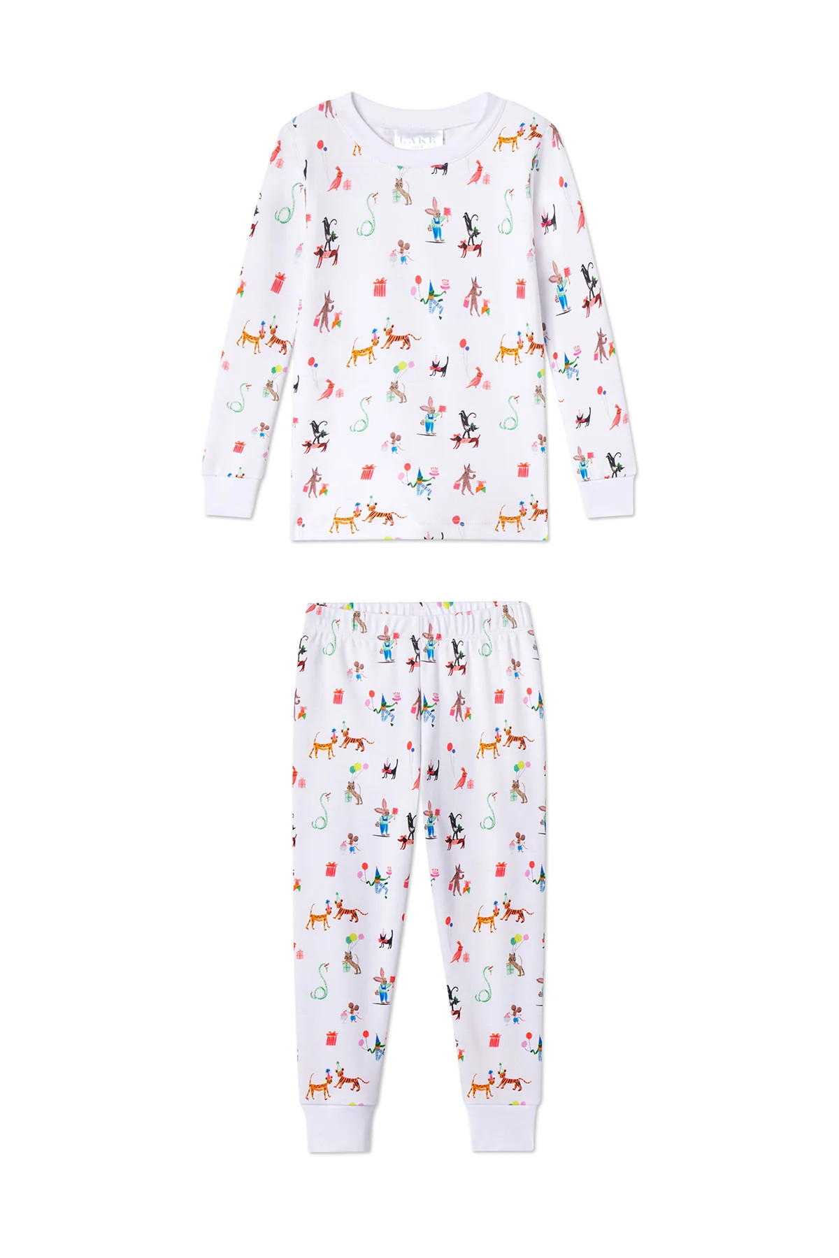Kids Long-Long Set in Birthday Party | Lake Pajamas