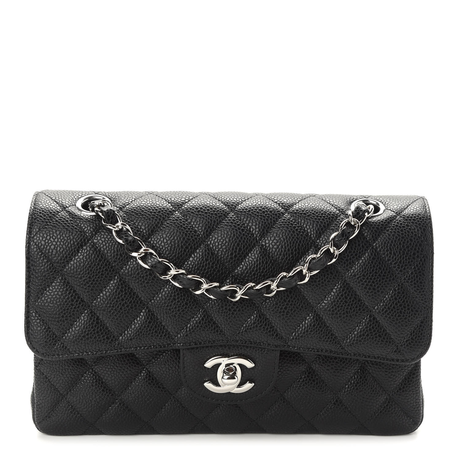 CHANEL

Caviar Quilted Small Double Flap Black | Fashionphile